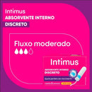 Absorvente Interno Intimus Médio C/8Un