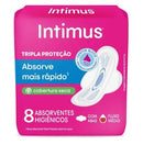 Absorvente Externo Intimus Tripla Proteção Seca c/Abas 8 Unidades
