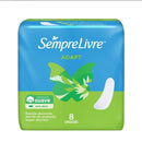 Absorvente Sempre Livre Adapt Cobertura Suave Sem Abas com 8 unidades
