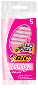 Aparelho De Barbear Bic Lady Shaver Leve 5 Pague 4