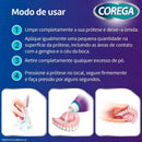 Pó Fixador de Dentadura Corega 3 em 1 Sabor Menta 22g