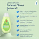 Condicionador johnson's baby cabelos claros com 200ml