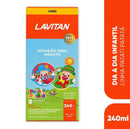 Polivitamínico Infantil Lavitan Kids Solução Oral Laranja 240ml