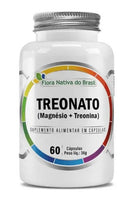 Treonato Magnésio + Treonina C/60 Cápsulas - Flora Nativa