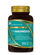 TriMagnésio (Taurato, Malato e Bisglicinato) 60 Vegan Caps - Flora Nativa