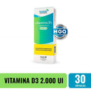 Vitamina D 2.000UI Biolab 30 cápsulas