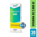 Vitamina D 2.000UI Biolab 30 cápsulas