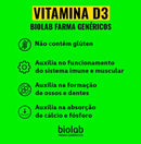 Vitamina D 2.000UI Biolab 30 cápsulas