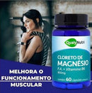 Cloreto de Magnésio P.a + Vitamina B6 com 60 cápsulas