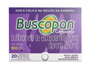 Analgésico e Antiespasmódico Buscopan Composto 10mg + 250mg 20 Comprimidos Revestido