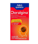 Analgésico, Antiespasmódico e Antitérmico Doralgina 300mg + 30mg + 30mg 20 Comprimidos Revestidos