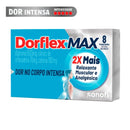 Dorflex Max 600mg + 70mg + 100mg 8 Comprimidos