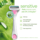 Aparelho de Depilar Gillette Venus Sensitive Feminino com 2 unidades