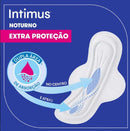 Absorvente Intimus Noturno Cobertura Suave Com Abas com 16 unidades