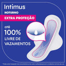 Absorvente Intimus Noturno Cobertura Suave Com Abas com 16 unidades