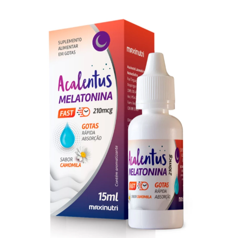 Acalentus Melatonina em Gotas 15ml