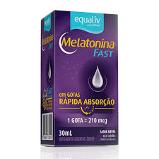 Melatonina Fast 30ml 210mcg Gotas Rápida Absorção Equaliv